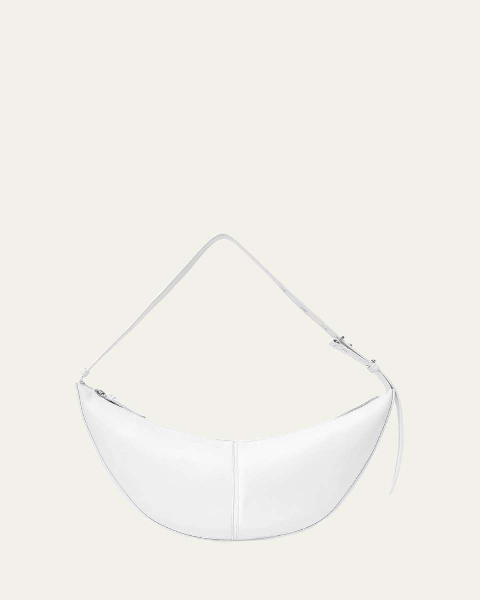Slide Napa Leather Shoulder Bag